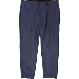 Tags Weekly Mens Chambray Dress Pants Slacks, Blue, 34W x 24L, DM